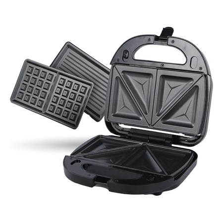 Dorsch SM-30 3-in-1 Sandwich and Waffle Maker - 700-800 W