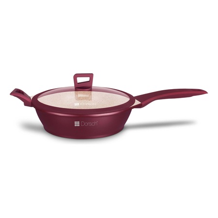 Dorsch Premium Non-Stick Deep Fry Pan with Lid - 28 cm