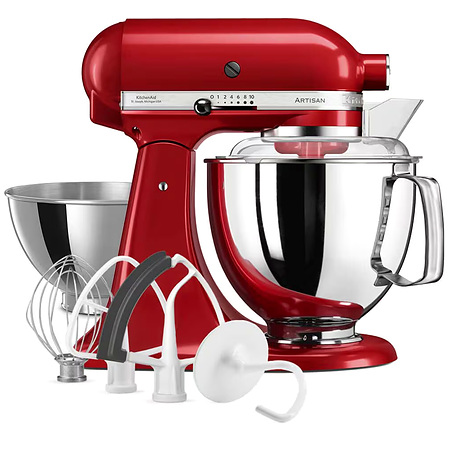 KitchenAid 4.8 L Artisan Stand Mixer - 300 W - Empire Red