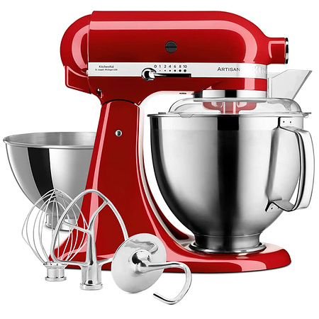 KitchenAid 4.8 L Artisan Tilt-Head Stand Mixer - 300 W - Empire Red