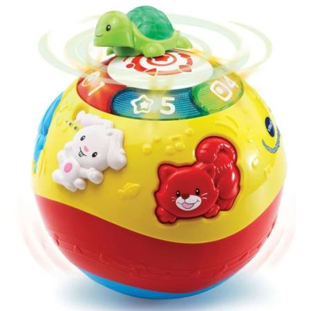 Vtech Crawl & Learn Bright Lights Ball 6+ Months - Blue