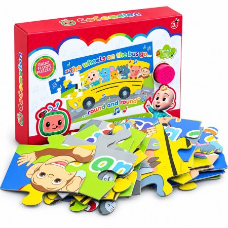 Cocomelon Sing Along Bus Giant Floor Puzzle 88 x 58 cm 3+ Years