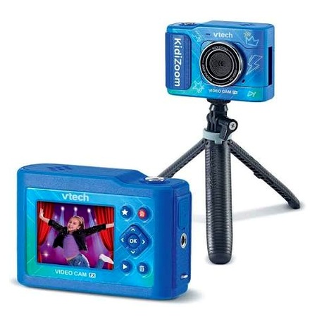 Vtech KidiZoom Video Cam FX Graphic Blue - French - 5+ Years