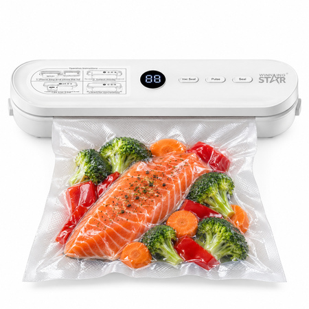 Winning Star Automatic Vacuum Food Sealer with Digital Display - 80W - ST-6300