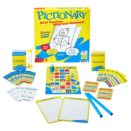 Mattel Pictionary Core Refresh Drawing & Guessing Game - 8+ Years