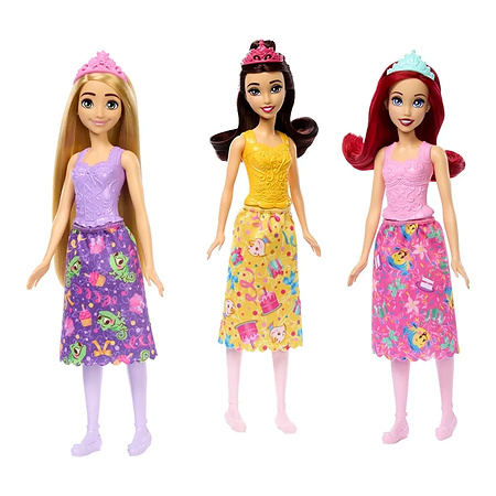 Disney Princess Party Fashion Doll Assortment with Removable Skirt & Tiara 1 Pc - 30 cm - 3+ Years