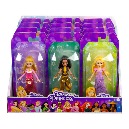 Disney Princess Posable Small Doll Assortment with Removable Fashion 1 Pc - 9 cm - 3+ Years