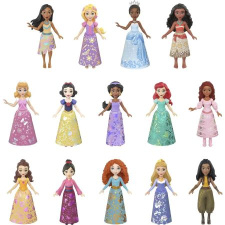 Disney Princess Posable Small Doll Assortment with Removable Fashion 1 Pc - 9 cm - 3+ Years