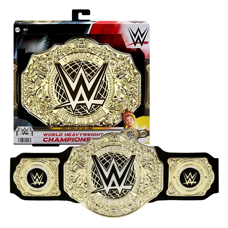 WWE New Gold Heavyweight Championship Role-Play Title Belt - 6+ Years