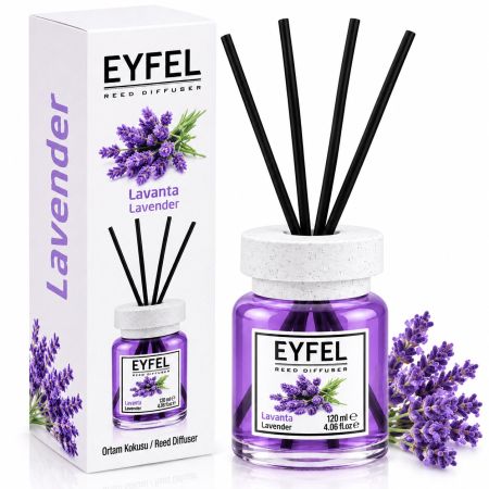 Eyfel Lavender Reed Diffuser - 120 ml