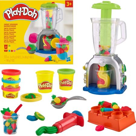 Play-Doh Kitchen Creations Swirlin' Smoothies Blender Playset