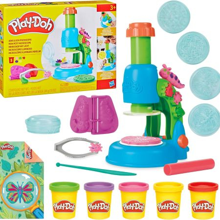 Play-Doh Light & Look Microscope Playset