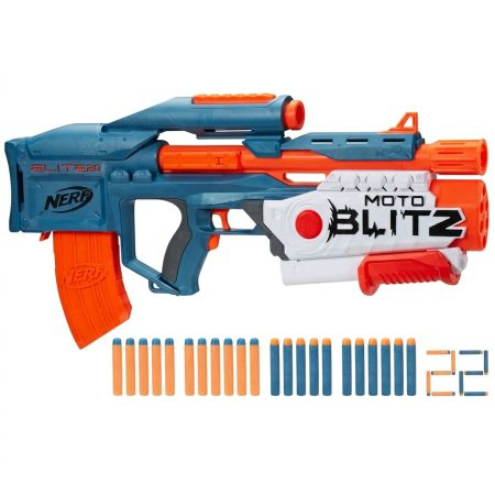 Nerf Elite 2.0 Motoblitz CS-10 Blaster - 8+ Years
