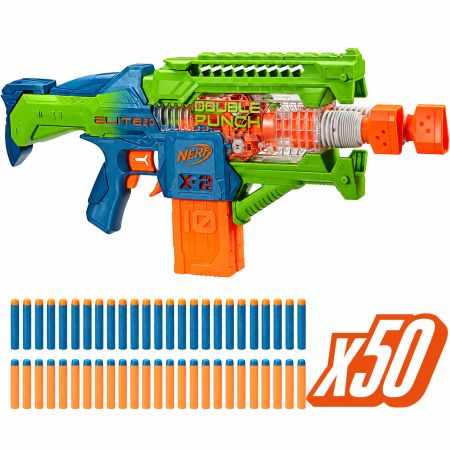 Nerf Elite 2.0 Double Punch Blaster - 8+ Years