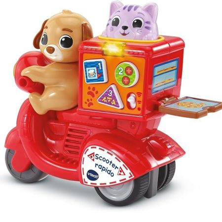 VTech Baby Press & Go Scooter Rapido - French - 12+ Months