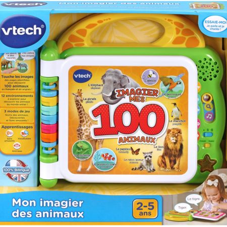 VTech Baby Imagier mes 100 Animaux - 2+ Years