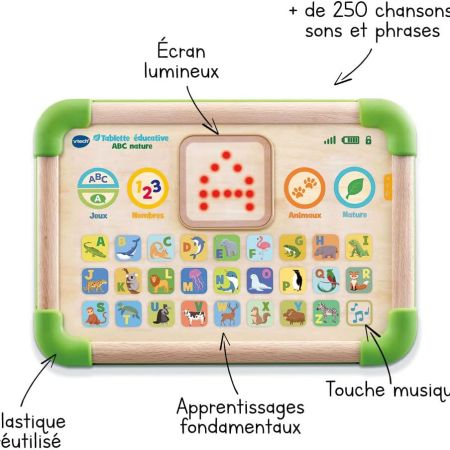 Vtech Baby Tablette Educative Abc Nature - French - 12+ Months