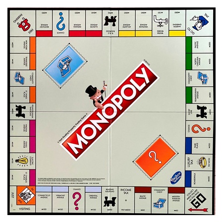 Hasbro Monopoly Classic Refresh Board Game - 8+ Years