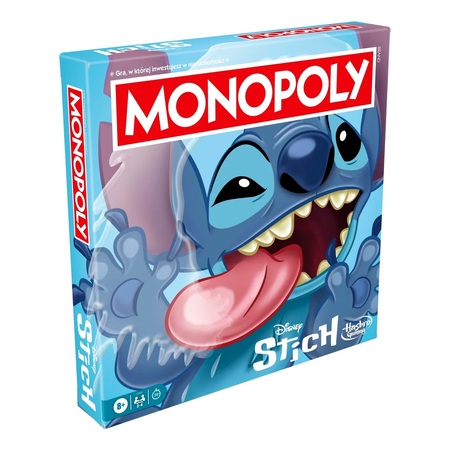 Hasbro Monopoly Disney Stitch Edition Board Game - 8+ Years
