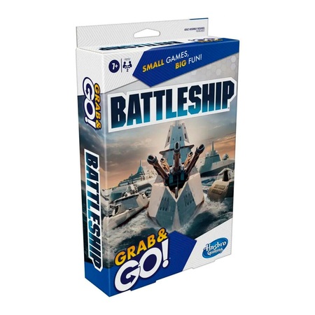 Hasbro Battleship Grab & Go Travel Game - 7+ Years