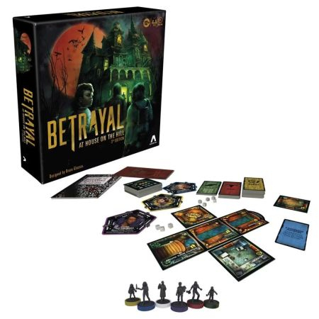 Hasbro Avalon Hill Betrayal at House on the Hill 3rd Edition Board Game - 12+ Years