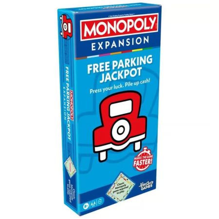Hasbro Monopoly Free Parking Jackpot Expansion - French - 8+ Years