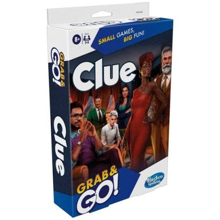 Hasbro Cluedo Grab & Go Travel Game - 8+ Years