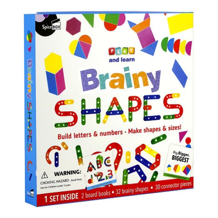 SpiceBox Mind & Learn Brainy Shapes Kit - 3+ Years