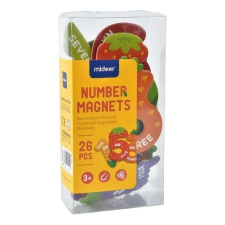 Mideer Magnetic Numbers, 26 Pieces
