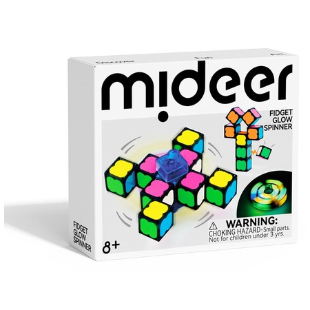 Mideer Magnetic Glow Fidget Spinner  8+ Years