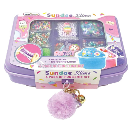 Hot Focus Sundae Slime - Sweets - 21.3 x 14.7 x 6.4 cm - Age 8+ Years