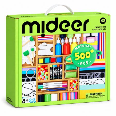 Mideer Creative Art Expression Box, 500+ Pieces  8+ Years