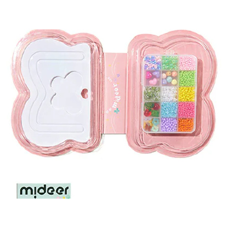 Mideer Creative Bead Jewelry Box  Garden Adventure, 1700+ Pieces  8+ Years