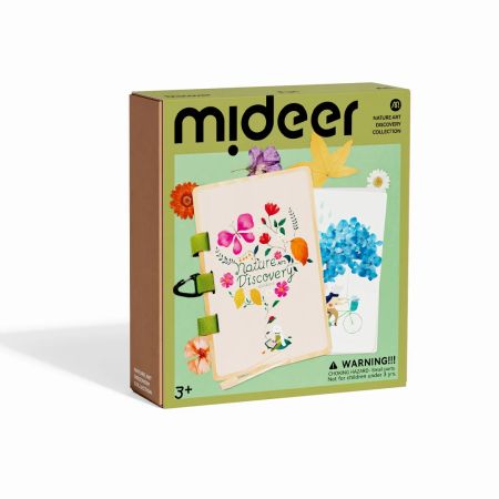 Mideer Nature Art Discovery Collection  Plant Press Craft Kit  3+ Years