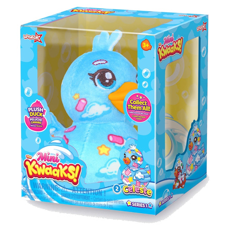 Kwaaks Mini Series 1 Plush Duck - Assorted - 10 cm Tall - 3+ Years