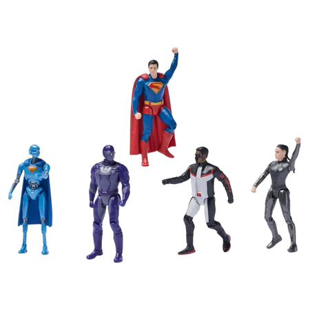 Superman Heroes vs. Villains Figure Pack - 5 Figures - 7.6 cm Figure Height - 4+ Years