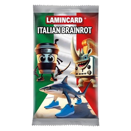 Brainrot Italian Lamincards Booster Pack - 5+ Years
