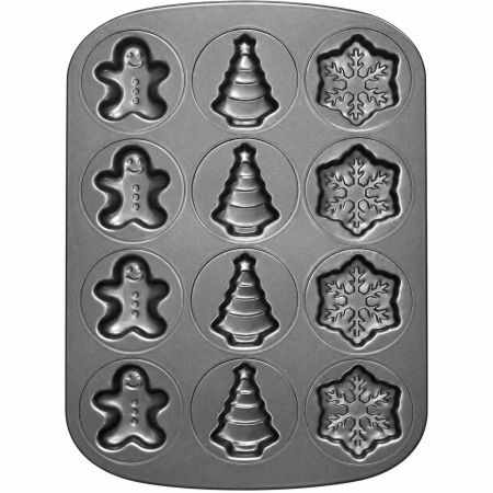 Christmas Baking Pan 12 Cavities 42 x 28.5 cm