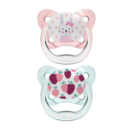 Dr Brown's Set of Prevent Orthodontic Soother Stage 1, 0+ Months - 2 Pack