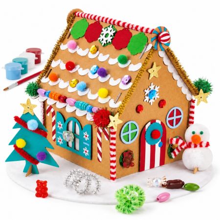 Kid Made Modern Gingerbread House Craft Kit 6+ Years
