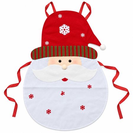 Christmas Kitchen Santa Apron 90 x 60 cm
