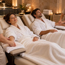 50 min Relaxing Couple Massage