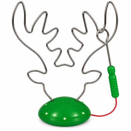 Hoot Christmas Reindeer Buzz Wire Game - 6+ Years