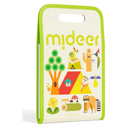 Mideer A4 Expandable Accordion Folder  Forest College  3+ Years  37 x 24 x 1 cm