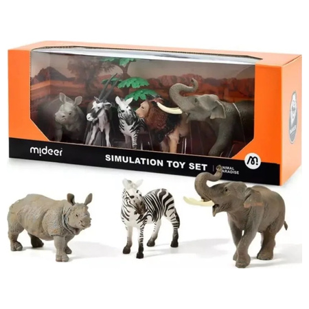 Mideer Simulation Toy Set  Animal Paradise  3 Years+