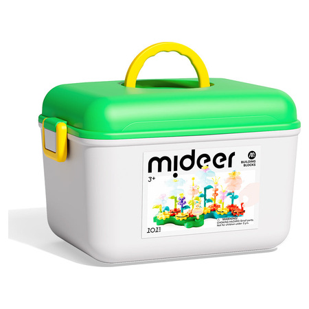 Mideer Magic Rotating Garden Building Set  101 Pieces  3 Years+