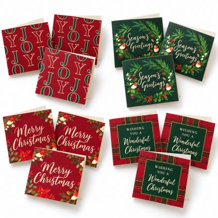 Christmas Gift Tags "Joy" Set Of 24 Pcs
