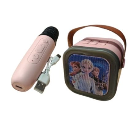 Frozen Toy Bluetooth Karaoke Speaker with Microphone Ages 3+