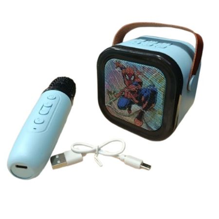 Spider-Man Toy Bluetooth Karaoke Speaker with Microphone Ages 3+