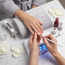 Gel Extensions With Gel Polish